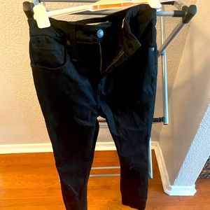 Madewell High Rise Petite Skinny Jeans Black